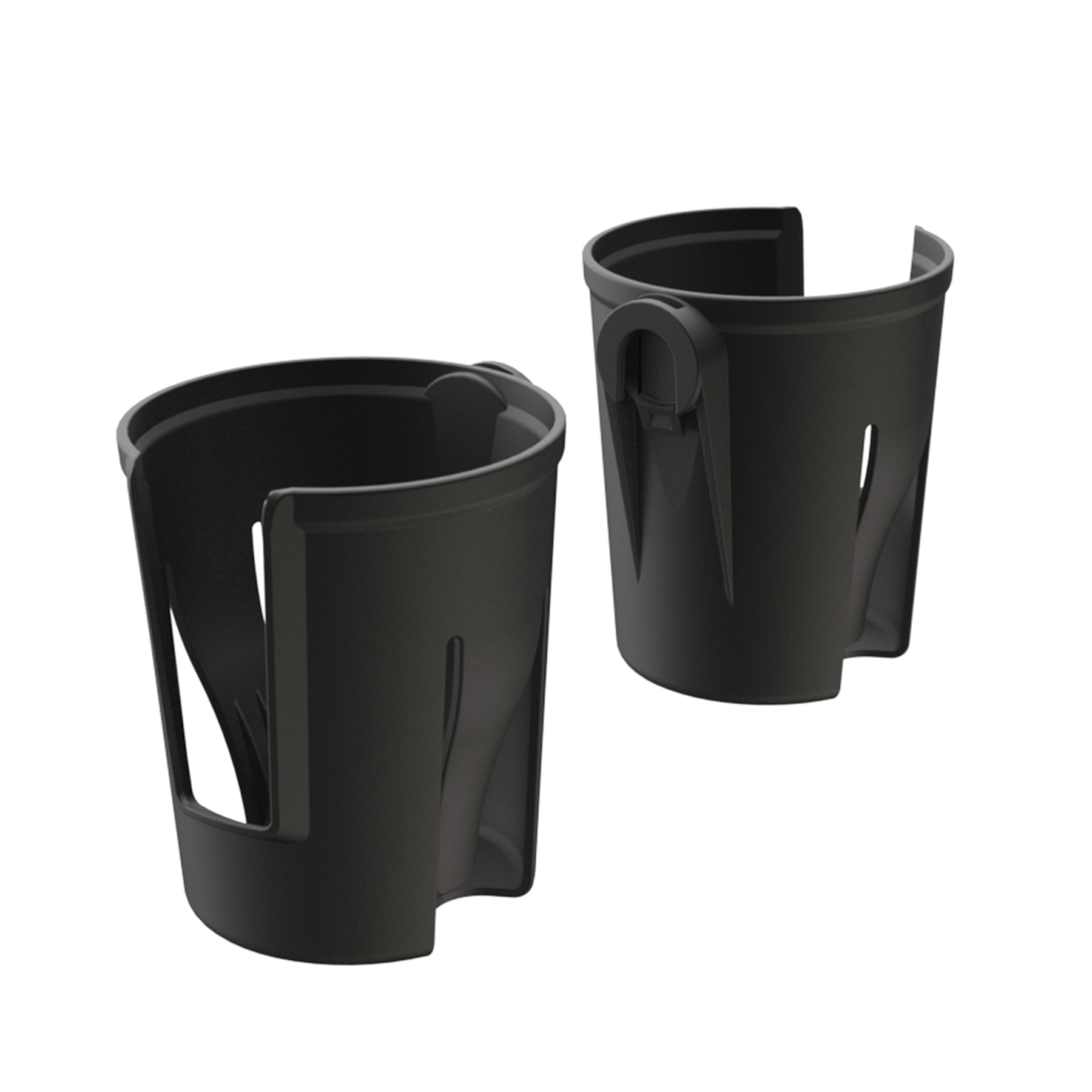 Becherhalter - VENTEO - CUP CAPTAIN - Becherhalter - Schwarz - Einstellbar  2in1 - Für große Flaschen und Snacks